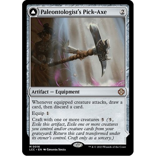 Paleontologist's Pick-Axe FOIL - LCC
