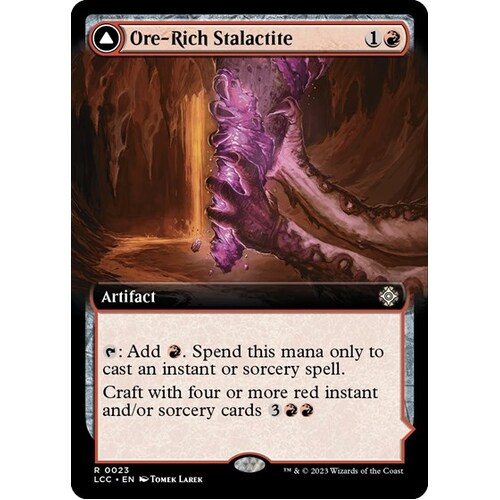 Ore-Rich Stalactite (Extended Art) FOIL - LCC