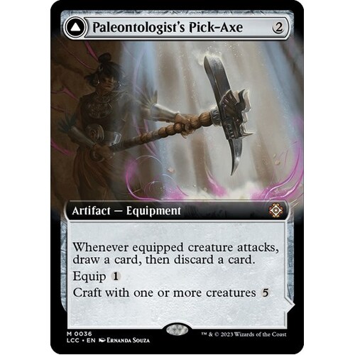Paleontologist's Pick-Axe (Extended Art) FOIL - LCC