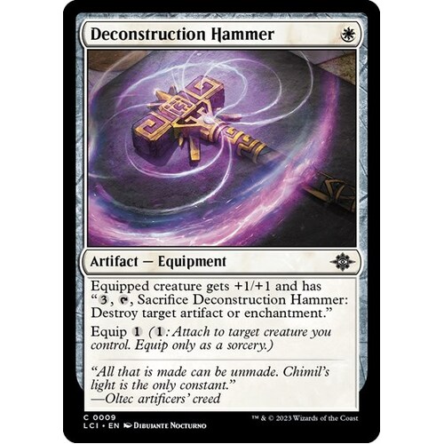 Deconstruction Hammer - LCI