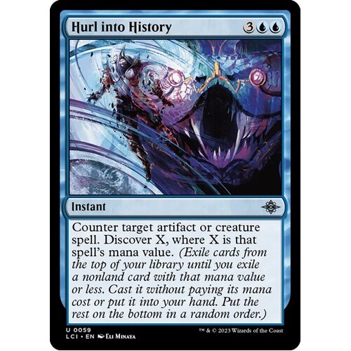 Hurl into History - LCI