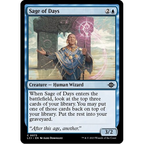 Sage of Days - LCI