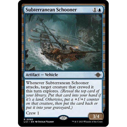 Subterranean Schooner - LCI