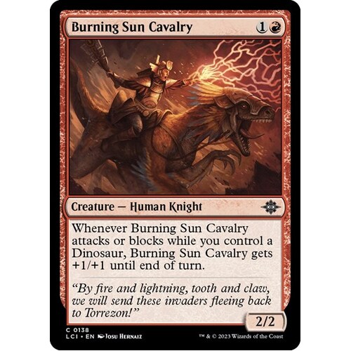 Burning Sun Cavalry - LCI