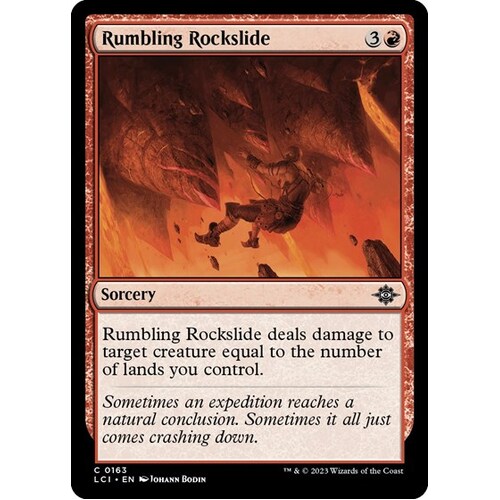 Rumbling Rockslide - LCI