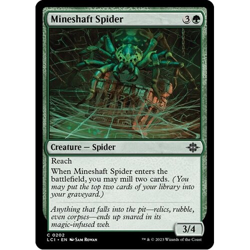 Mineshaft Spider - LCI