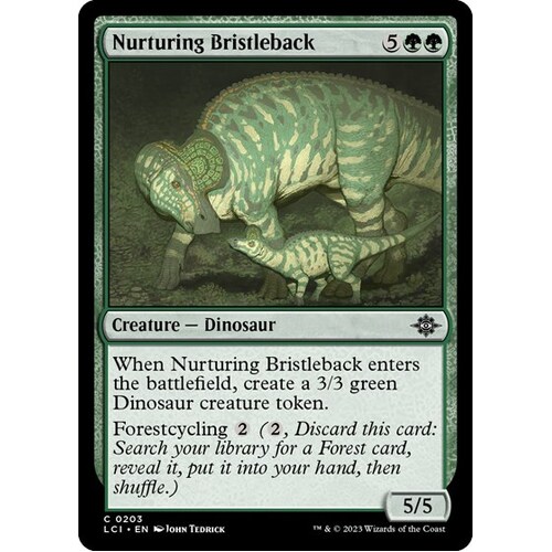 Nurturing Bristleback - LCI