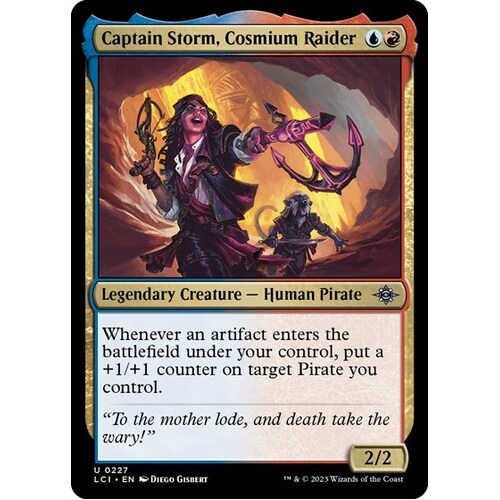 Captain Storm, Cosmium Raider - LCI