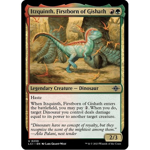 Itzquinth, Firstborn of Gishath - LCI