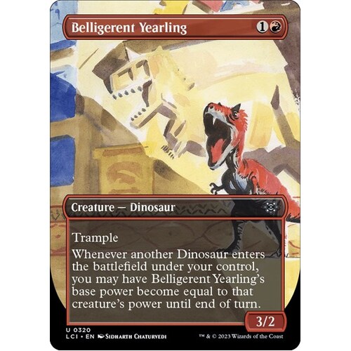 Belligerent Yearling (Borderless) - LCI
