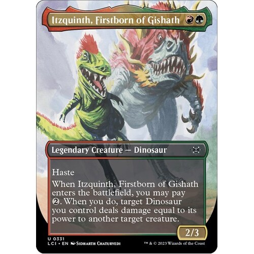 Itzquinth, Firstborn of Gishath (Borderless) - LCI