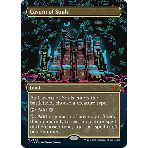 Cavern of Souls (0345) (Borderless) - LCI