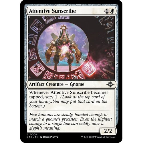 Attentive Sunscribe FOIL - LCI