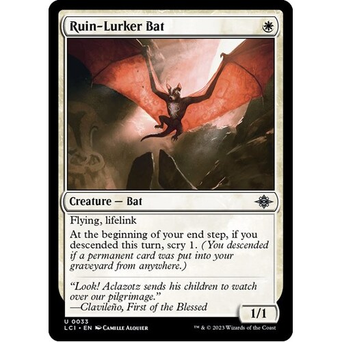 Ruin-Lurker Bat FOIL - LCI