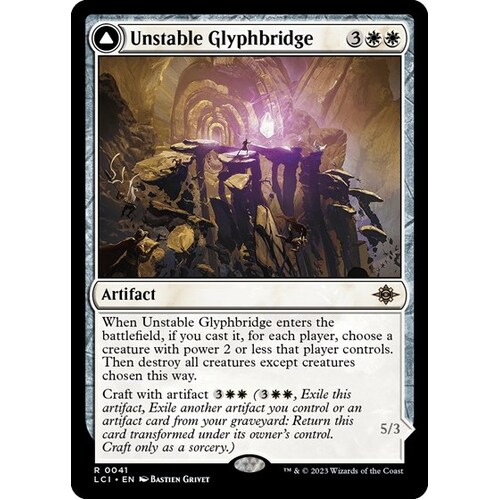Unstable Glyphbridge FOIL - LCI