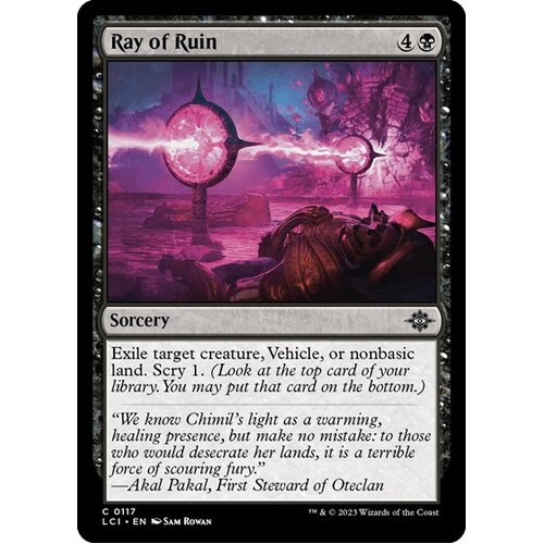 Ray of Ruin FOIL - LCI