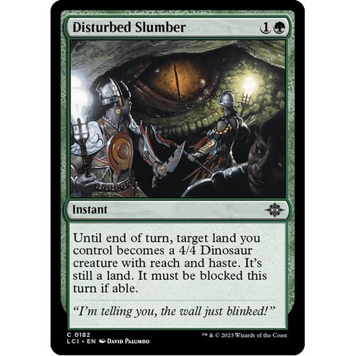 Disturbed Slumber FOIL - LCI