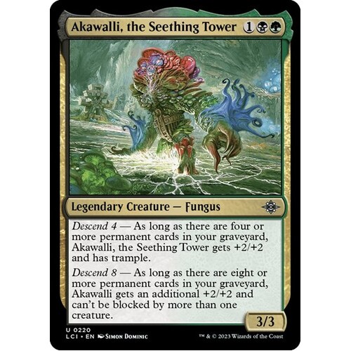 Akawalli, the Seething Tower FOIL - LCI