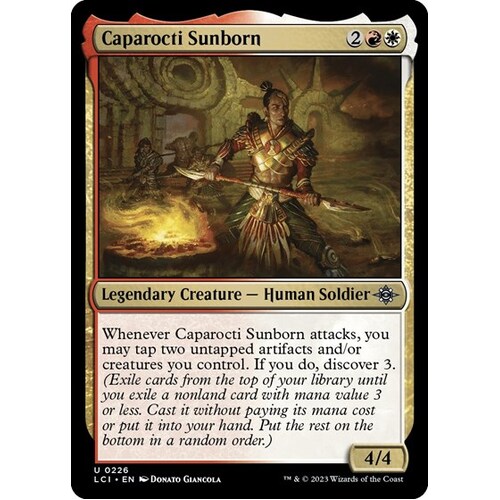 Caparocti Sunborn FOIL - LCI