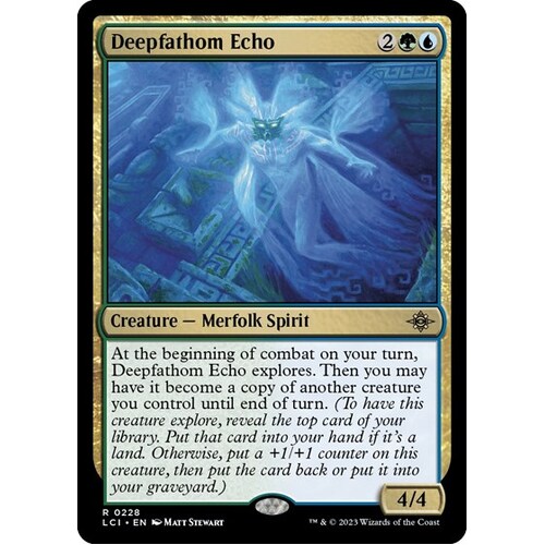 Deepfathom Echo FOIL - LCI