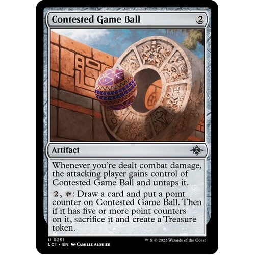 Contested Game Ball FOIL - LCI