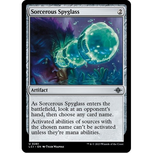 Sorcerous Spyglass FOIL - LCI