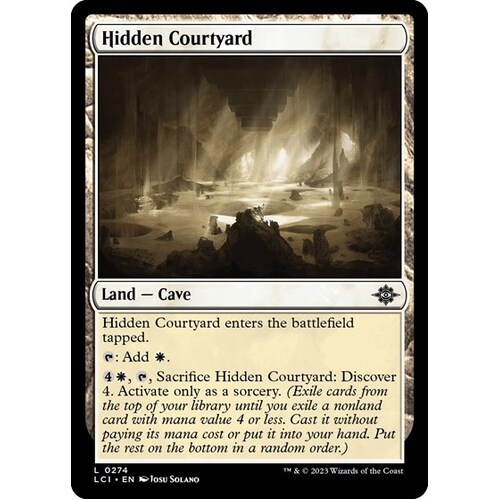 Hidden Courtyard FOIL - LCI
