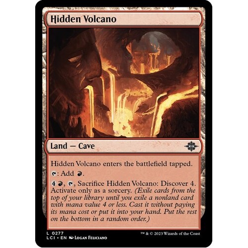 Hidden Volcano FOIL - LCI