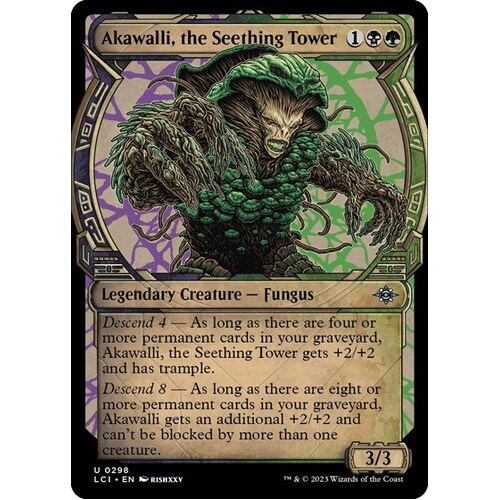 Akawalli, the Seething Tower (Showcase) FOIL - LCI