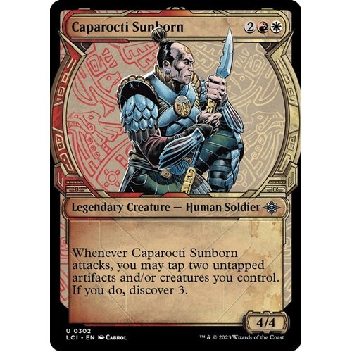 Caparocti Sunborn (Showcase) FOIL - LCI