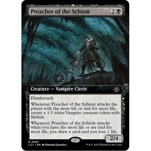 Preacher of the Schism (Extended Art) FOIL - LCI