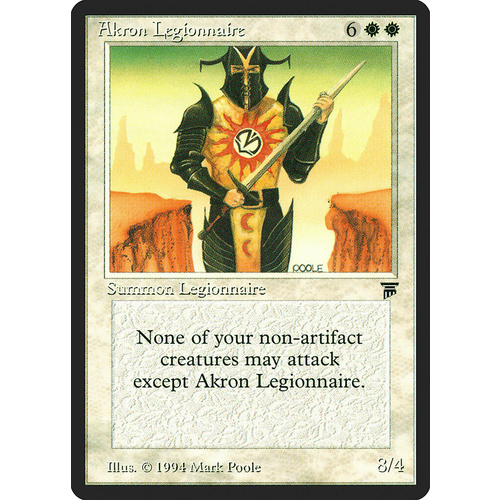 Akron Legionnaire - LEG