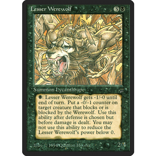 Lesser Werewolf - LEG