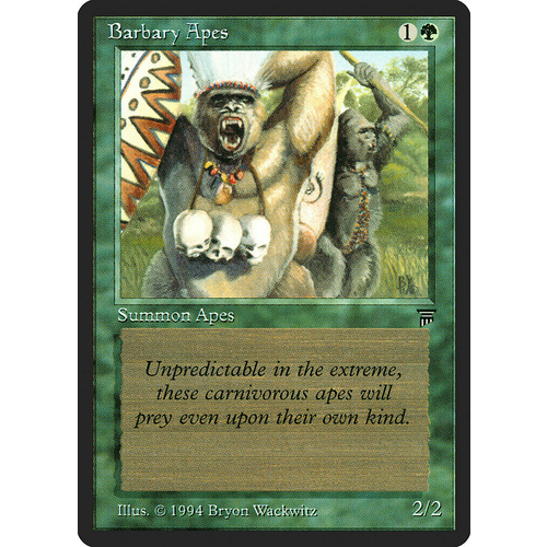 Barbary Apes - LEG