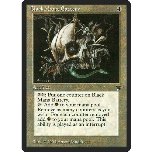 Black Mana Battery - LEG