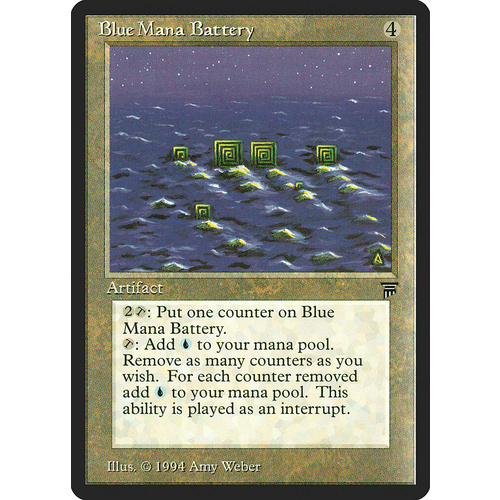 Blue Mana Battery - LEG