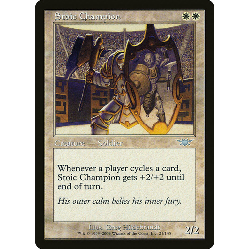 Stoic Champion - LGN