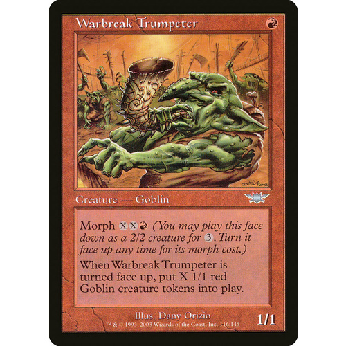 Warbreak Trumpeter - LGN