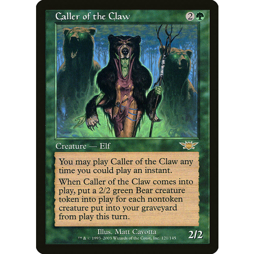 Caller of the Claw - LGN