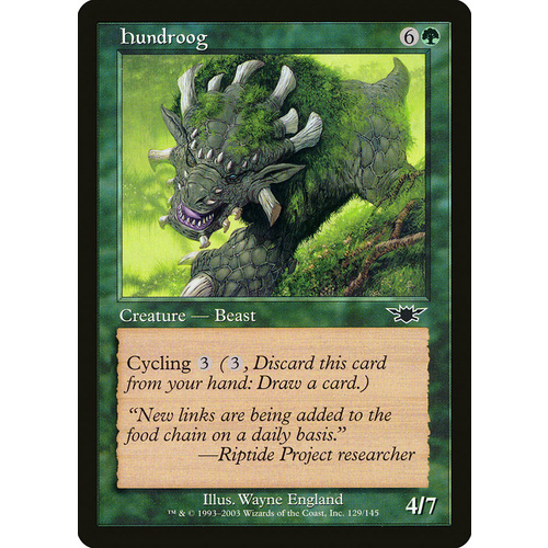 Hundroog - LGN