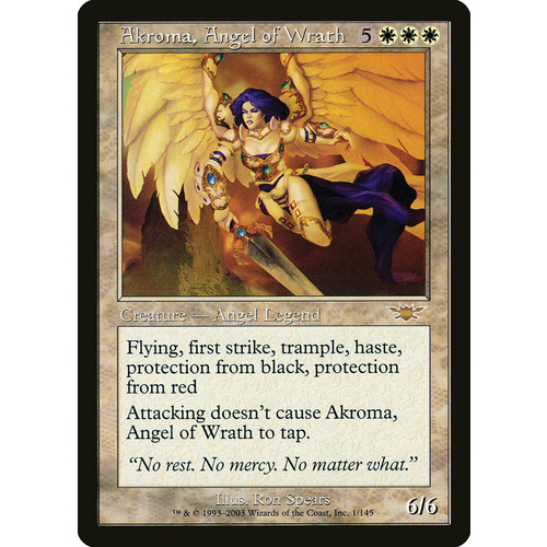 Akroma, Angel of Wrath FOIL - LGN