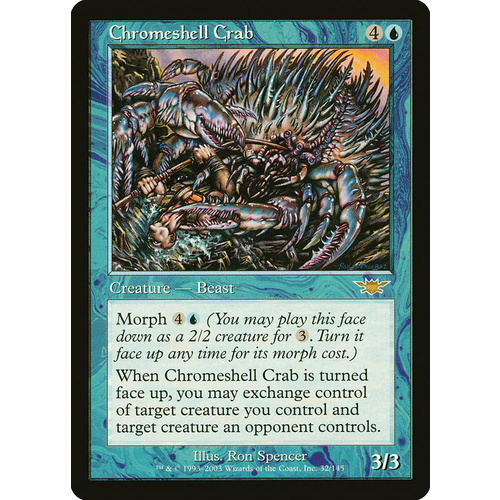 Chromeshell Crab FOIL - LGN