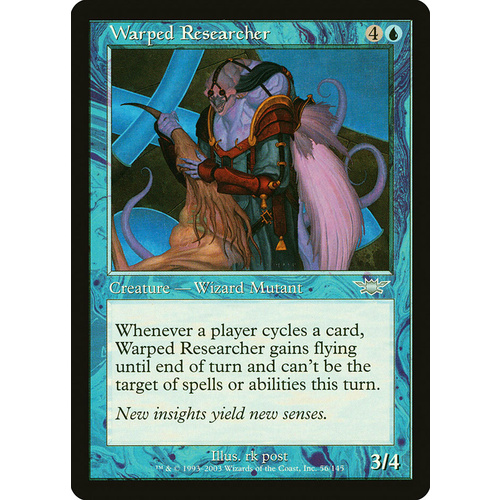 Warped Researcher FOIL - LGN