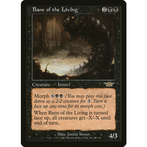 Bane of the Living FOIL - LGN