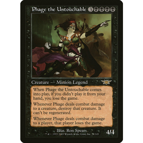 Phage the Untouchable FOIL - LGN