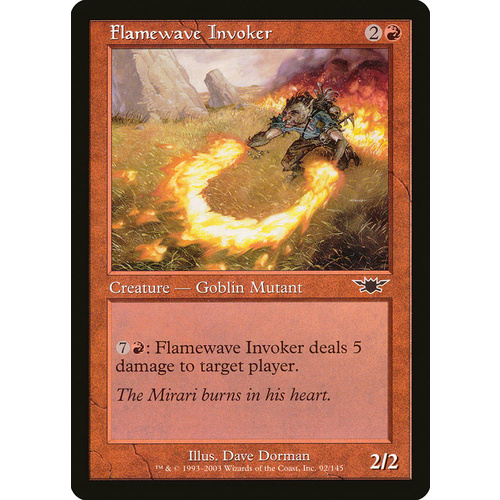 Flamewave Invoker FOIL - LGN