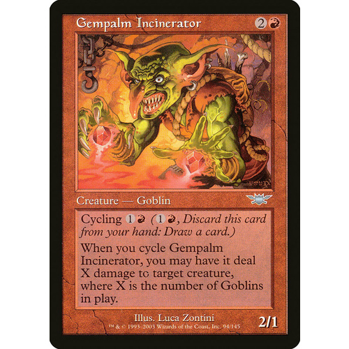 Gempalm Incinerator FOIL - LGN