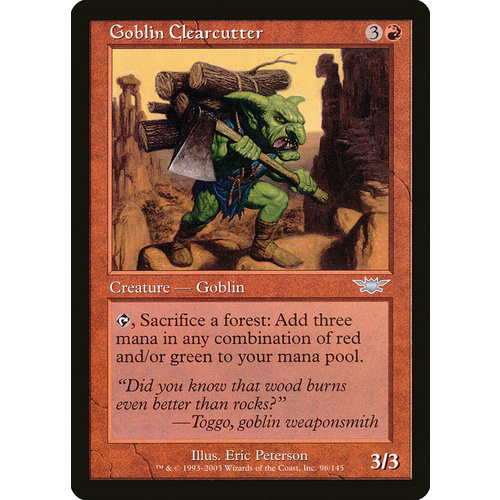 Goblin Clearcutter FOIL - LGN