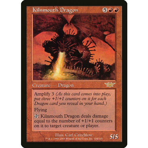 Kilnmouth Dragon FOIL - LGN