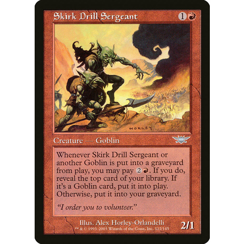 Skirk Drill Sergeant FOIL - LGN